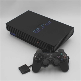 Playstation 2 - FAT - Sort - Konsol - SCPH-39004 - SNR FC1785591 (B Grade) (Genbrug)